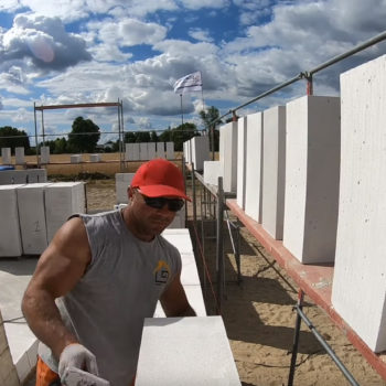 Poradnik budowy domu, odcinek 11, murowanie ścian nośnych z gazobetonu. Jak wymurować ściany? odcinek 3