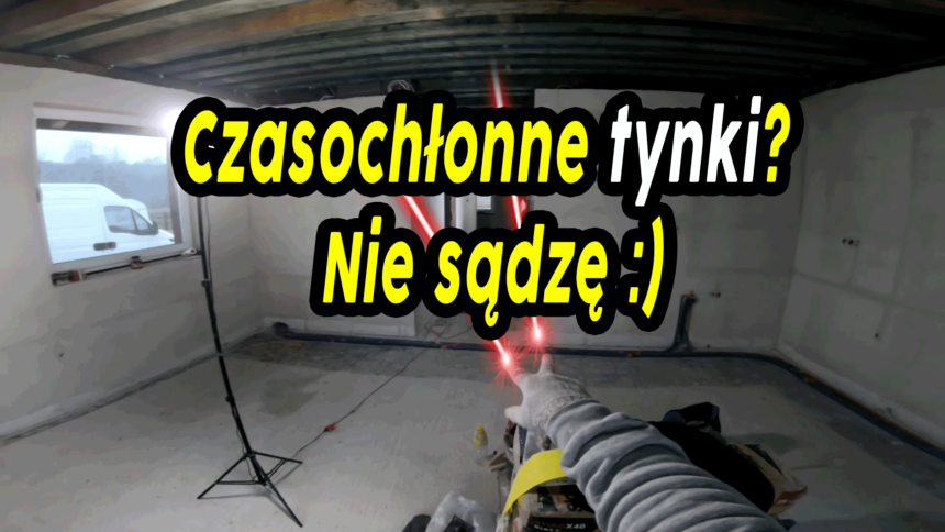 Tynkowanie ręczne – ściany wewnętrzne. Nasza metoda na tynki wewnętrzne. Jak wybudować dom?