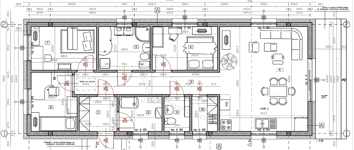 Projekty domów do 70m²