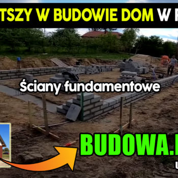 Dom na start, sezon 2 cz.3 | Jak wymurować ściany fundamentowe ? | Fundament | Budowa domu | Projekt