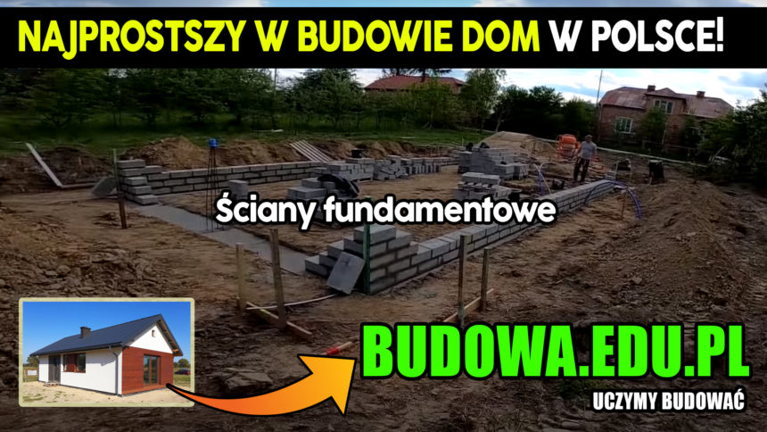 Dom na start, sezon 2 cz.3 | Jak wymurować ściany fundamentowe ? | Fundament | Budowa domu | Projekt