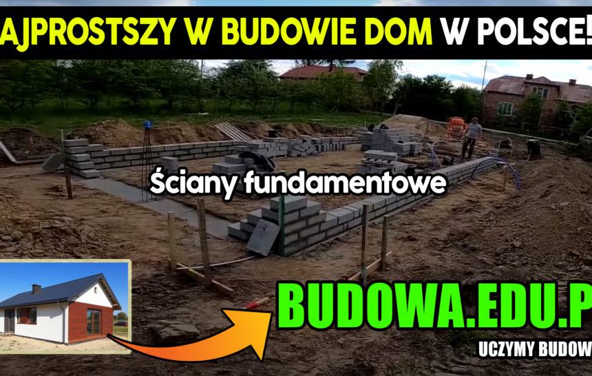 Dom na start, sezon 2 cz.3 | Jak wymurować ściany fundamentowe ? | Fundament | Budowa domu | Projekt