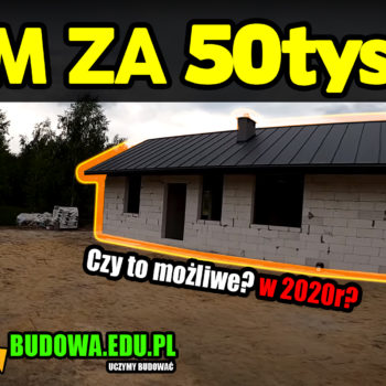 ⛔ Dom za 50tys? ⛔ Czy da się zbudować dom za 50tys? My to sprawdziliśmy i to własnymi rękoma! 🔑🏠