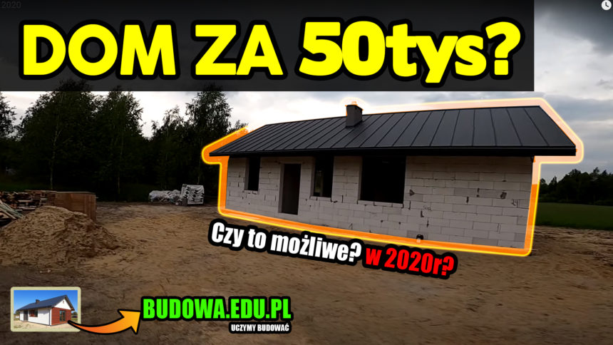 ⛔ Dom za 50tys? ⛔ Czy da się zbudować dom za 50tys? My to sprawdziliśmy i to własnymi rękoma! 🔑🏠