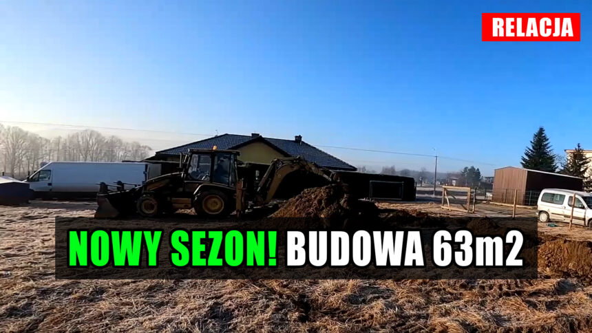 Budowa domu 2021. Jak wykonać fundament, same konkrety. Dom na start bez kredytu 63m2. cz.1