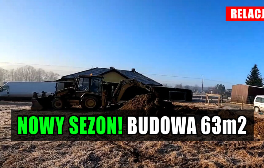 Budowa domu 2021. Jak wykonać fundament, same konkrety. Dom na start bez kredytu 63m2. cz.1