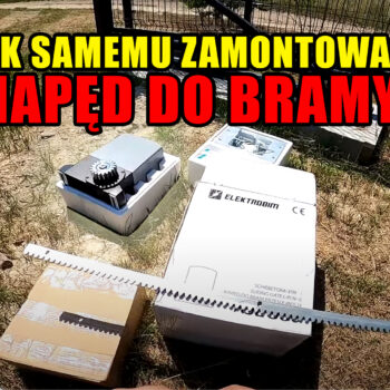 Jak samemu zamontować napęd do bramy